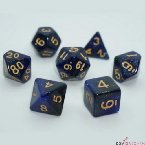 Набір кубиків - Galaxy 7 Dice Set (в асортименті)